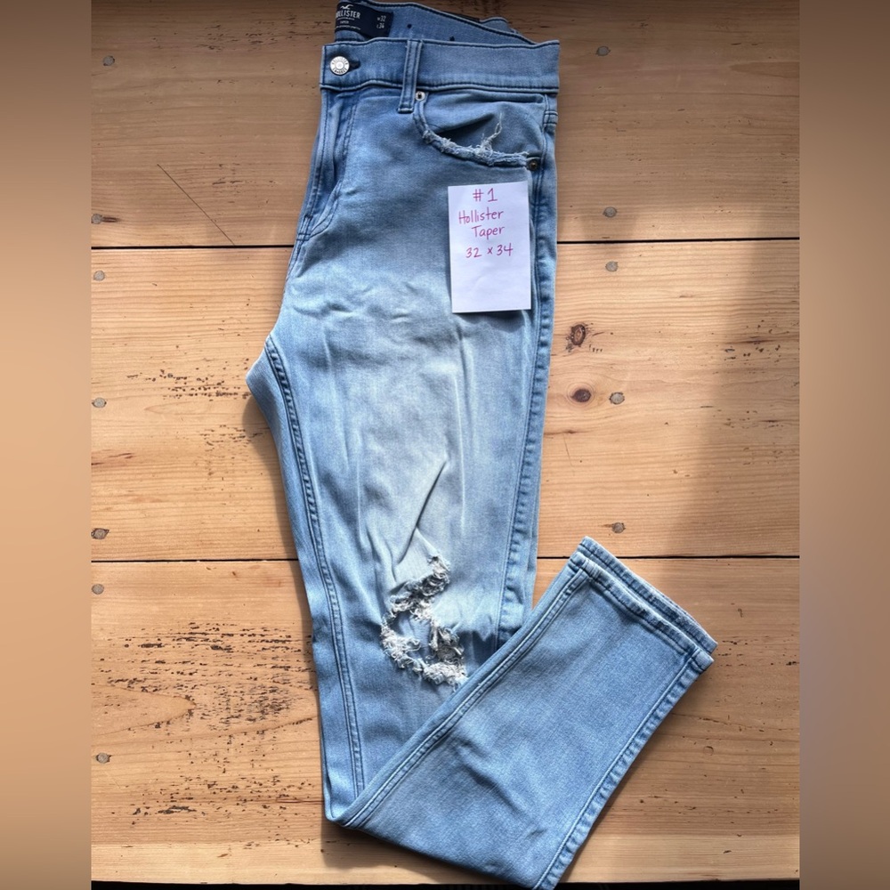 Men’s hollister denim